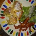 ミニピンママ's cooksnap of when they made イングリッシュマフィンのフレンチトースト.