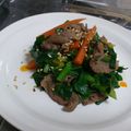 まんまるかえる's cooksnap of when they made 牛肉とターツァイのナムル.