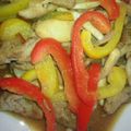 おさっちママ's cooksnap of when they made 【簡単】さっぱり♪豚とパプリカの甘酢炒め.
