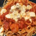 ジャスマミン's cooksnap of when they made 濃厚〜☆シーフードトマトパスタ.
