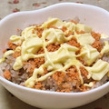 にゃんぷいぷい's cooksnap of when they made スマートチーズの鮭マヨ丼.