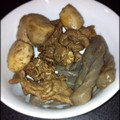 Mpoyo's cooksnap of when they made 自炊生活応援　牛肉とサトイモの煮物.