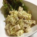 papikun's cooksnap of when they made ❤♡チキンサラダ♡❤イングランドティスト.