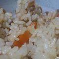 はにぃ丸's cooksnap of when they made 超簡単！なめ茸とシーチキンの炊き込みご飯.