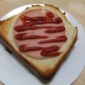 びんび❤'s cooksnap of when they made 簡単シンプル☆ハムマヨトースト♪.