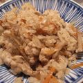 tomokoshiawase's cooksnap of when they made ボリュームたっぷりかしわ飯.