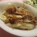 miyuki12's cooksnap of when they made 鶏皮と長ネギのおかか炒め♪.