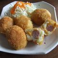 よちりん's cooksnap of when they made ✿ウインナーでコロコロコロッケ♪✿.