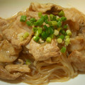 うさぎー's cooksnap of when they made 豚薄切り肉としらたきで♡中華豆板醤炒め♡.