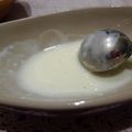 usaco3's cooksnap of when they made 手作りコンデンスミルク.