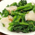 モーリーママ's cooksnap of when they made 菜の花とホタテのガーリックオイル.
