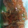 yuki0915's cooksnap of when they made 簡単！ピーマン肉詰めの甘酢あんかけ.