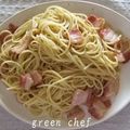 LocomocoHI's cooksnap of when they made ベーコンと柚子胡椒のパスタ.