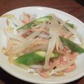 あまくちピーコ's cooksnap of when they made アスパラ☆もやし☆ベーコン炒め.