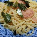 ちゅーる's cooksnap of when they made 和風たらこパスタ.