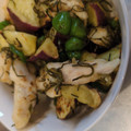 あゆたっくん's cooksnap of when they made 鶏肉とさつま芋の旨塩バター☆弁当☆ささみ.