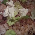 lilac's cooksnap of when they made クリームチーズとわさび醤油の混ぜご飯☆.