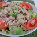 ｹﾝﾊﾟのﾁﾝﾊﾟ's cooksnap of when they made もやしと豚しゃぶのわさびマヨサラダ✿.