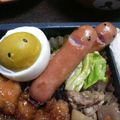 いもころん's cooksnap of when they made お弁当に　おばけちゃんウインナー.