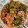 ギョウザ好き's cooksnap of when they made 生の高菜と鶏肉の炒め煮.