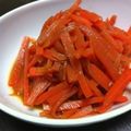 ユキチ子's cooksnap of when they made ★にんじんの味噌ラー油和え★.
