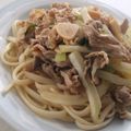 きらり流れ星's cooksnap of when they made 焼きうどん.