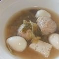 きらり流れ星's cooksnap of when they made 妊婦スープ 高野豆腐の肉団子.