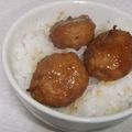 きらり流れ星's cooksnap of when they made はんぺんでﾊﾝﾊﾞｰｸﾞ☆甘辛照りｿｰｽ.