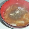 きらり流れ星's cooksnap of when they made 簡単本格派。煮干し出汁のお味噌汁.