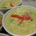 ともこキッチン's cooksnap of when they made 簡単　カニカマと小松菜の卵とろ～りスープ.