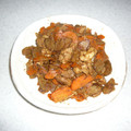 cocokun's cooksnap of when they made やばウマ☆鶏肉とごぼうのゴマ味噌炒め.