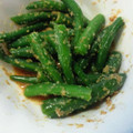 かぴーな's cooksnap of when they made 簡単いんげんの胡麻和え.