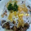 jukiko's cooksnap of when they made 豚こま唐揚げ～ネギダレ～.