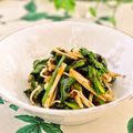 さとみわ's cooksnap of when they made 小松菜とえのきの海苔和え.