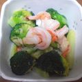 まみんちよ's cooksnap of when they made ブロッコリーとエビのガーリック炒め.