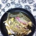 あい葉's cooksnap of when they made うどの柳川鍋風.