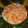 cohaママ's cooksnap of when they made お刺身鮭の押し寿司.