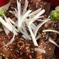 chiko♫'s cooksnap of when they made カルビ丼.