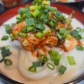 ゆるмαмα's cooksnap of when they made 冷やし豆乳キムチうどん.