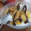 boofoochee's cooksnap of when they made さくっとチョコフルーツヨーグルトパフェ❤.