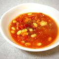 Saya＊JN's cooksnap of when they made 大豆とトマト、鶏肉の煮込み.