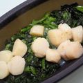 ＨＡＬ．Ｍ's cooksnap of when they made ✿帆立ほうれん草のバター醤油✿.