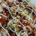 ラズベリー∀'s cooksnap of when they made 満腹 お好み焼き *ダイエット中に*.
