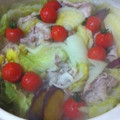 ままじ's cooksnap of when they made 白菜と豚肉のミルフィーユ鍋☆.