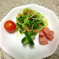 ミッキーアン's cooksnap of when they made しな～シャキ♪カイワレおかか炒め.