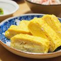 arare*'s cooksnap of when they made 【杜氏流】卵焼き☆酒粕を使って.