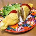 マッハママ's cooksnap of when they made コロッケ☆オムレツ.