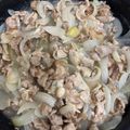 ママメイン！時々子供's cooksnap of when they made 玉ねぎと豚バラの塩豚丼.
