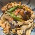 クックXZON9Y☆'s cooksnap of when they made ✱茄子と豚肉のキムチ炒め✱(豚キムチ茄子.