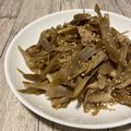 まくのうち's cooksnap of when they made 香り良く美味～♥ごぼうと舞茸のきんぴら♥.